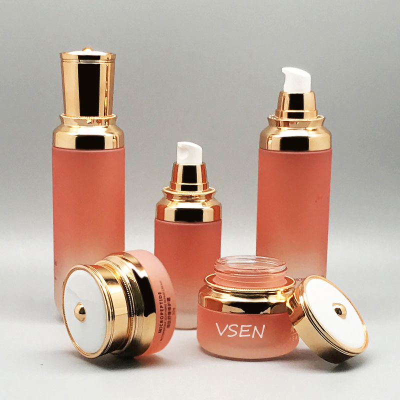 新款化妆品包装瓶子  化妆品包材定制批发  乳液(图1)